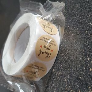 500 Thank You Stickers